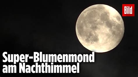 Supermond Ber Deutschland Das War Der Gr Te Vollmond In