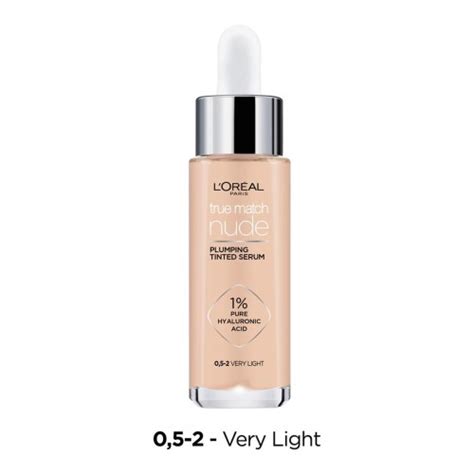 LOREAL KOLOR SKONCENTROWANE SERUM W PODKŁADZIE TRUE MATCH NUDE ML VERY LIGHT drogeriejasmin