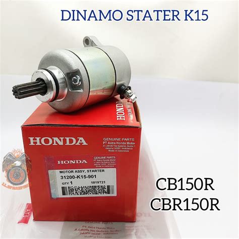 Jual DINAMO STATER HONDA K15 KUALITAS ASLI ORIGINAL CB150R CBR150R Old