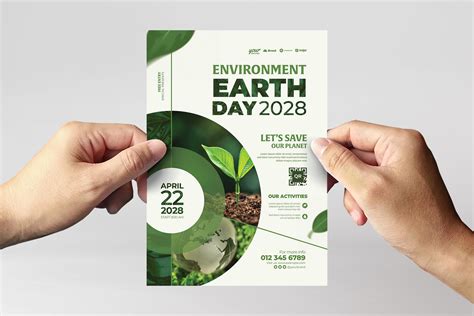 Earth Day Flyer Template [AI, EPS] - BrandPacks