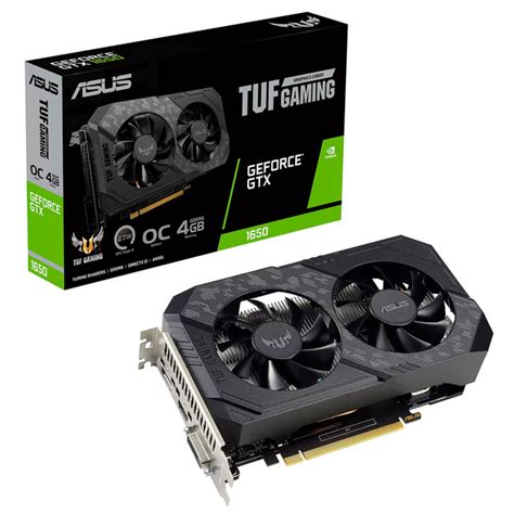Видеокарта Asus GeForce GTX 1650 4GB GDDR6 TUF Gaming OC V2 (TUF ...