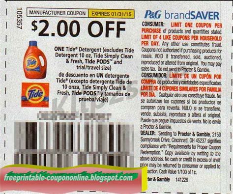 Tide Laundry Pods Coupons At Milla Anstey Blog