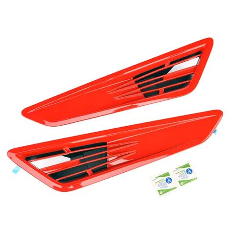 2018 Camaro Hood Vents Red Hot G7C SS Set Of 2 ShopChevyParts