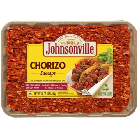 Johnsonville Chorizo Ground Sausage Oz Smiths Food And Drug