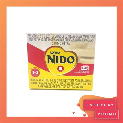 Nido Junior 1 3 Years Old 12kg Lazada Ph