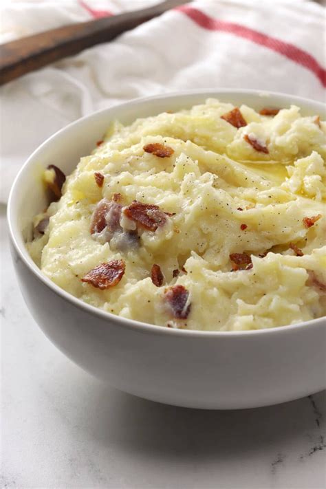 Bacon Garlic Mashed Potatoes The Toasty Kitchen