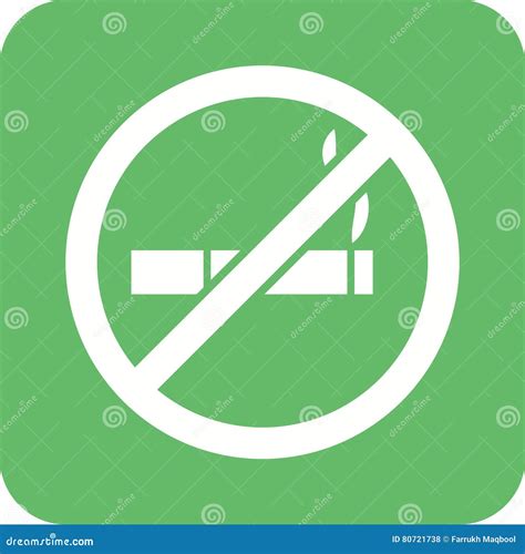 No Smoking Stock Vector Illustration Of Smoke Smoking 80721738