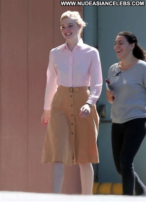 Elle Fanning Los Angeles Celebrity Los Angeles Paparazzi Babe Angel