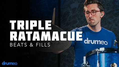 How To Play A Triple Ratamacue On The Drums Drum Rudiment Lesson