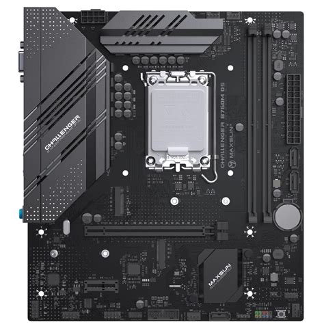 Placa Mãe Maxsun Challenger B760M D5 Chipset B760 Intel LGA 1700