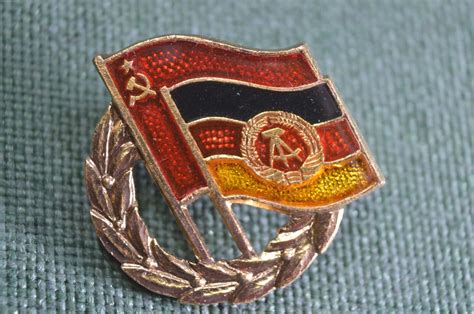 Купить Знак, значок "Советско-германская дружба, СССР - ГДР". Тяжелый ...