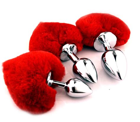 Juguetes Anal De Metal Premium Con Cola De Conejo Peludo Para El Ltimo Placer Sensual