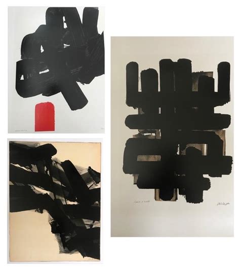 Pierre Soulages Lithographie N 3 1957 Lithographie Catawiki