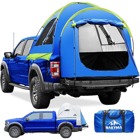 Buy Truck Bed Tent Nakyma Pickup Truck Tent 55 58 Ft Double Layer Waterproof Pu3000mm And Upf