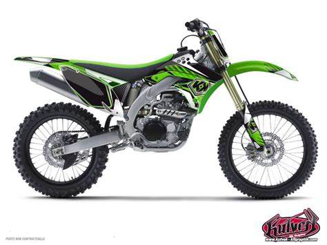 Kawasaki 125 KX Dirt Bike Predator Graphic Kit Green ...