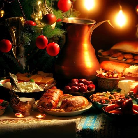 Premium AI Image | Traditional Greek Christmas