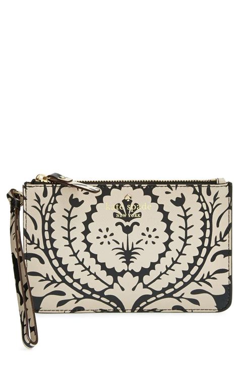 Kate Spade New York Cedar Street Floral Bee Wristlet Nordstrom