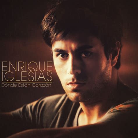 Carátula Frontal De Enrique Iglesias ¿donde Estan Corazon Cd Single