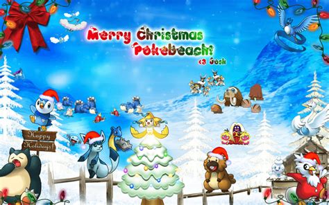 Pokemon Christmas Wallpapers - Wallpaper Cave