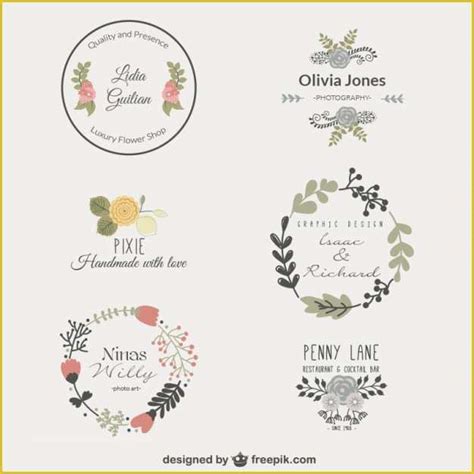 Free Photography Watermark Template Of Premium Floral Logo Templates ...