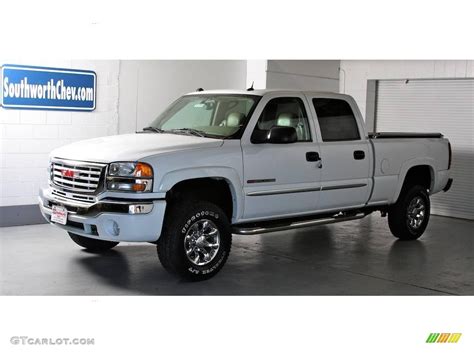 Summit White Gmc Sierra Hd Slt Crew Cab X