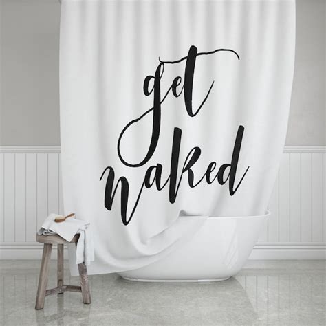 Funny Shower Curtain Etsy