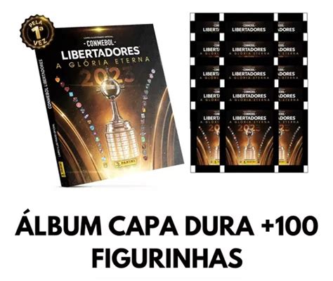 Álbum Copa Libertadores 2023 Capa Dura 100 Figurinhas