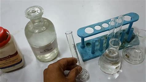 Double Displacement Reaction Activity 110 Sodium Sulphate Mix With Barium Chloride10th