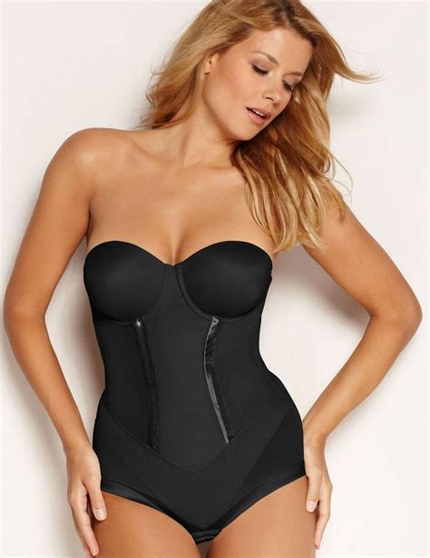 Maidenform Easy Up Strapless Body Briefer Belle Lingerie