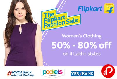 Women’s Clothing 50% - 80% off | The Flipkart Fashion Sale - Flipkart - Best Online Shopping ...