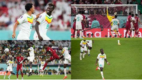 Senegal Beats Qatar Qatar Out Of The Fifa World Cup Live