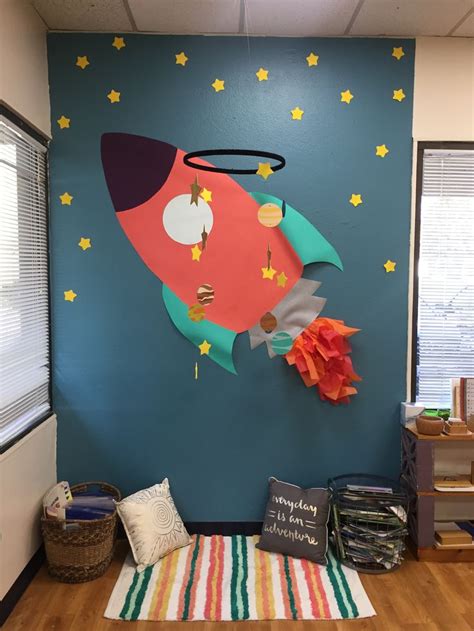 Pin By Karen Pickens On Rocket Class Space Theme Classroom Outer