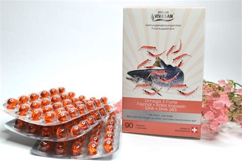 Омега-3 Форте Рыбий жир и масло криля Vivasan Omega 3 Forte 90 шт ...