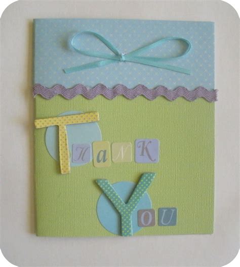 Crafty Critique: Handmade Thank You Cards