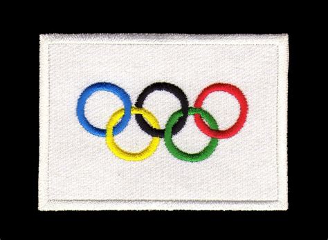 Sew-On/Iron-On Patches, Olympics, Olympic Rings, Sport : Amazon.co.uk ...