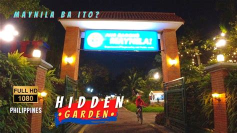 Hidden Garden In Manila Latest Park Attraction In Lawton Urban