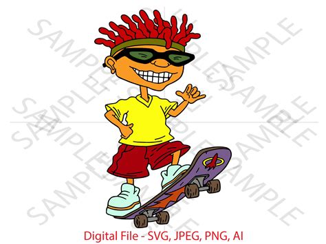 Otto Rocket Rocket Power Rocket Power SVG Otto Rocket SVG - Etsy