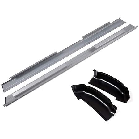 Amazon Kkoneauto Slip On Metal Rocker Panels Cab Corners