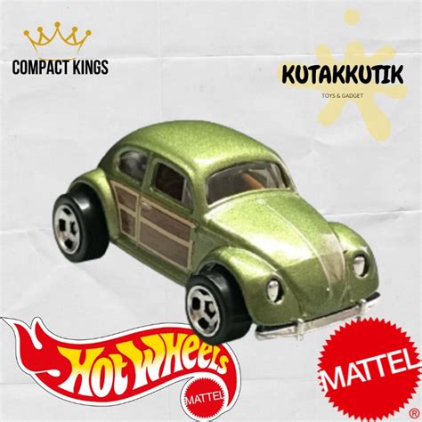 Jual Hot Wheels Mobil Vw Kodok Volkswagen Beetle Hijau Lot F Compact Kings Shopee Indonesia
