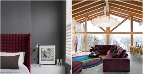 Бордовый цвет в интерьере: 23 варианта оформления комнат