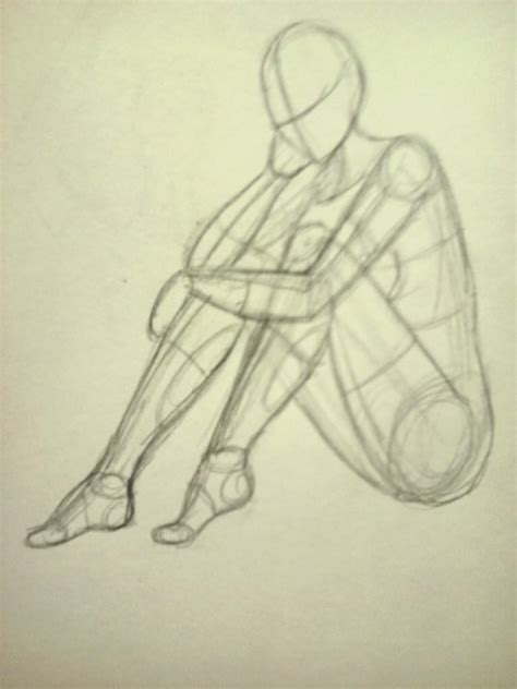 Lullx's Sketchblog: 4.1.11 - Sitting Pose | Drawing poses, Drawing ...