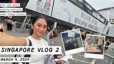 SINGAPORE VLOG 2 Sending Postcards Via SingPost Hunting For Eras