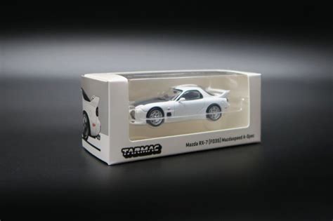 Tarmac Works 1 64 Mazda RX 7 FD3S Mazdaspeed A Spec Chaste White