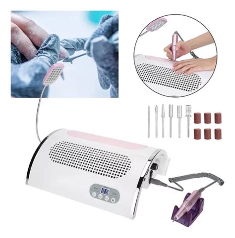 Perforadora De U As El Ctrica Multifuncional Nail Art Dust Env O Gratis