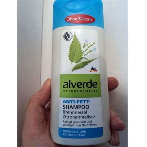 Test Shampoo Alverde Anti Fett Shampoo Brennnessel Zitronenmelisse