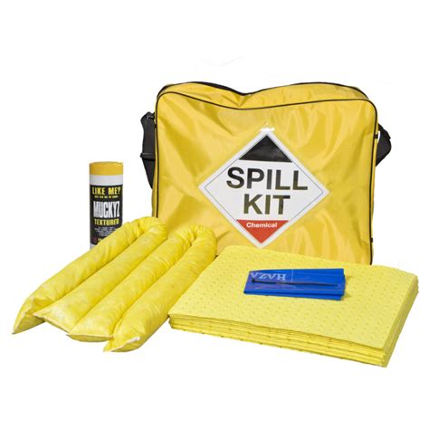 25l Chemical Spill Kit In Shoulder Bag Spill Shop