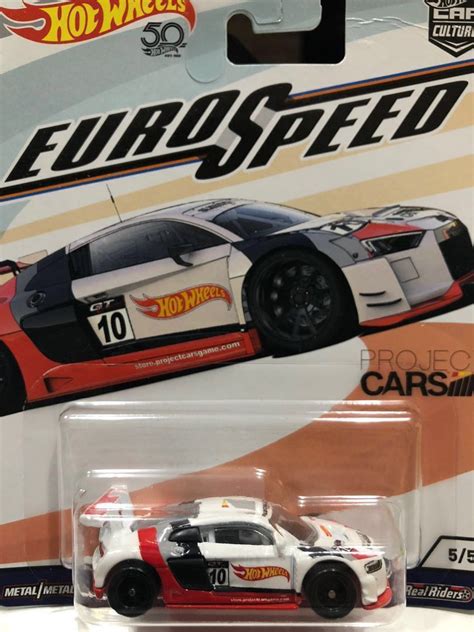 Hot Wheels Car Culture Eurospeed Audi R LMS Hobbies Toys Toys