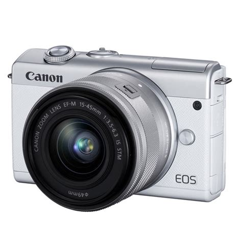 Máy Ảnh Canon EOS M200 Kit EF-M 15-45mm IS STM (Trắng) chính hãng giá tốt