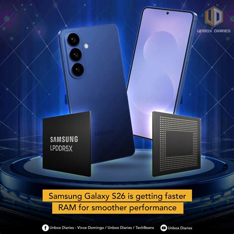 Samsung Galaxy S26 is getting faster RAM for smoother performance