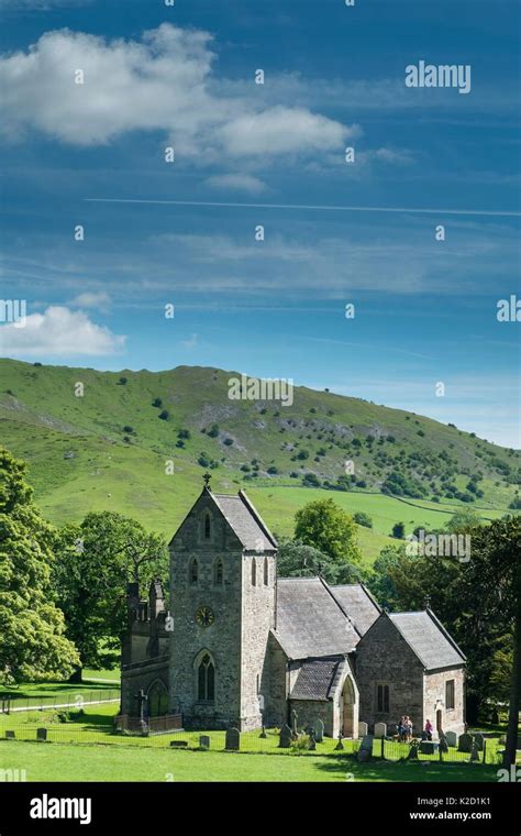 Church Of The Holy Cross Ilam Village Peak District National Park